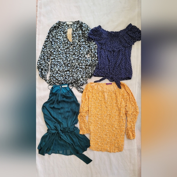 NWOT! Spring Top Lulus Lush/Express/Acoa/West Kei Women's Blouse Bundle Small - Picture 3 of 17